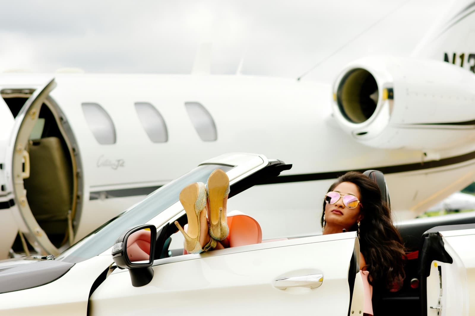 Cabine jet privé VIP | chien à bord FFGR